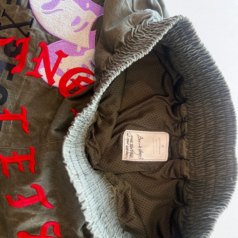 READYMADE BOXING SHORTS - GREEN - Picture 3 of 5